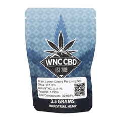 WNC CBD High THCA Indoor Living Soil Flower | 3.5g - Discreet Smoker
