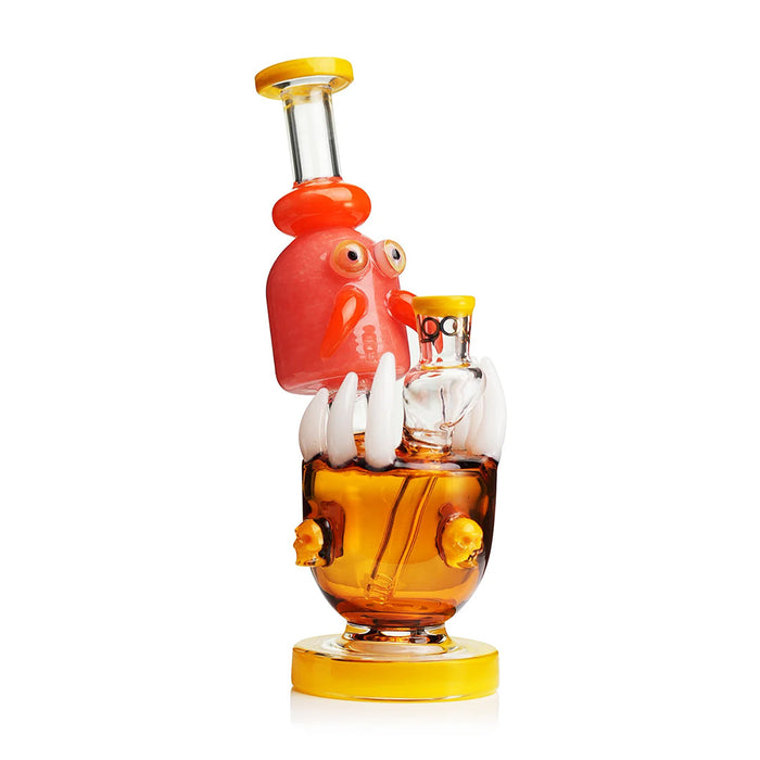 Lookah 10" Cute Critter Octopus Rig, Orange