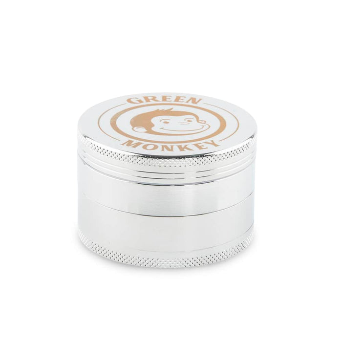 Green Monkey Grinder - Capuchin 4pc - 63mm, Silver