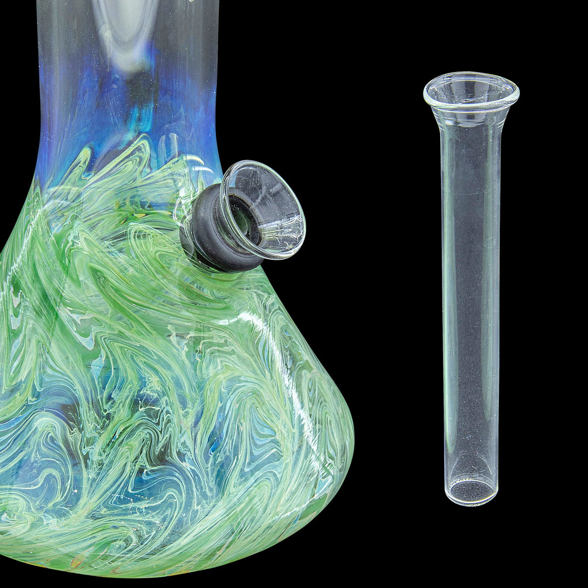 Grommeted Down-Stem for Pull-Stem Water-Pipes - Discreet Smoker