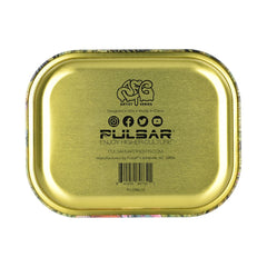 Pulsar Mini Metal Rolling Tray - DopeBot / 7"x5.5" - Discreet Smoker