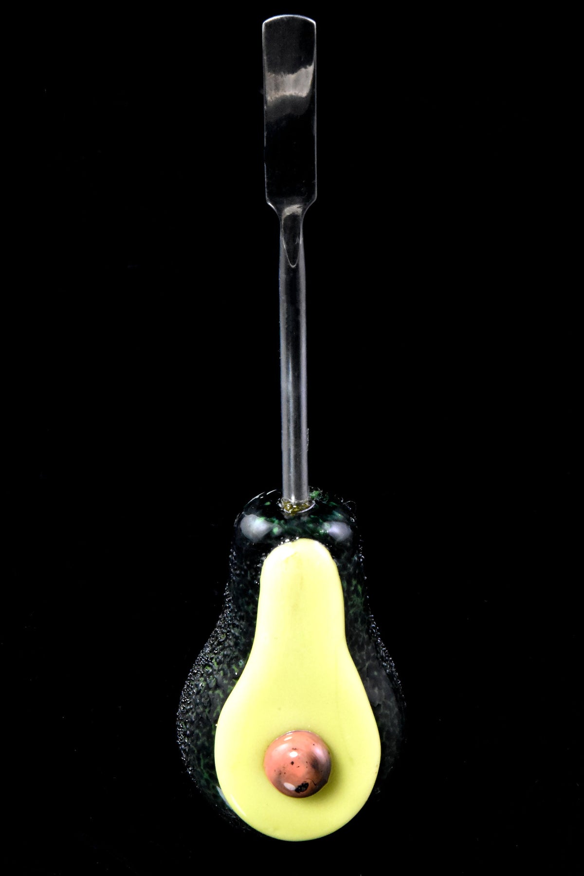US-Made Avocado Glass Dabber – 5″