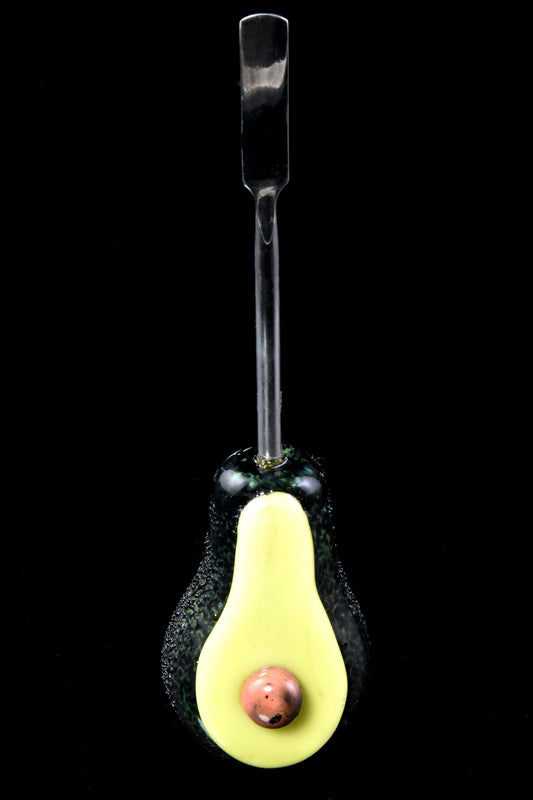 US-Made Avocado Glass Dabber – 5″