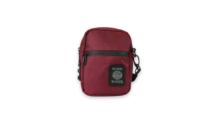 Dime Bags Button Bag, Smell-Proof Oxblood