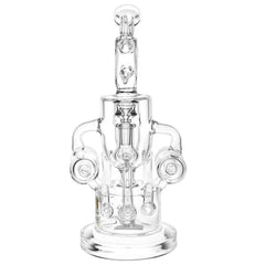 Lookah Glass Robot Chicken Recycler Water Pipe | 12" | 14mm F - Discreet Smoker