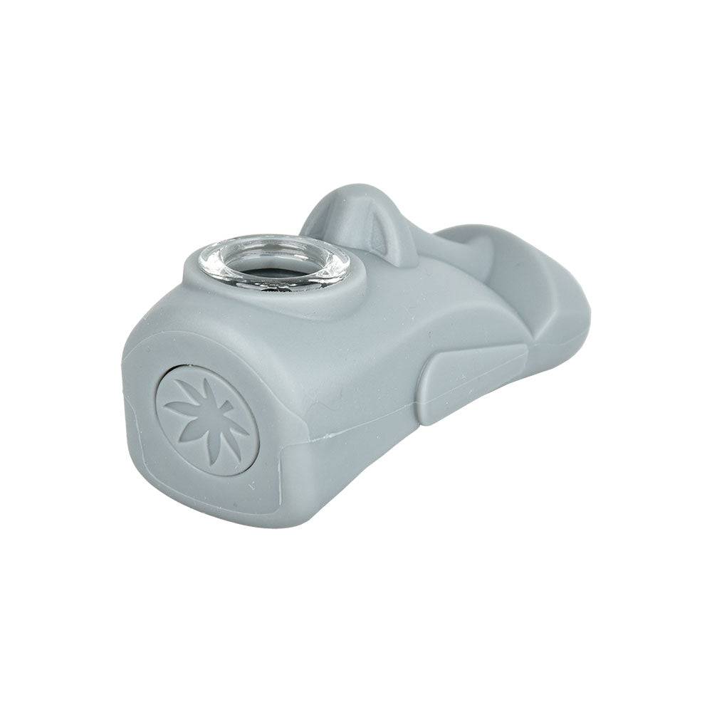 Stoned Head Statue Silicone Hand Pipe - 3.25" - Discreet Smoker