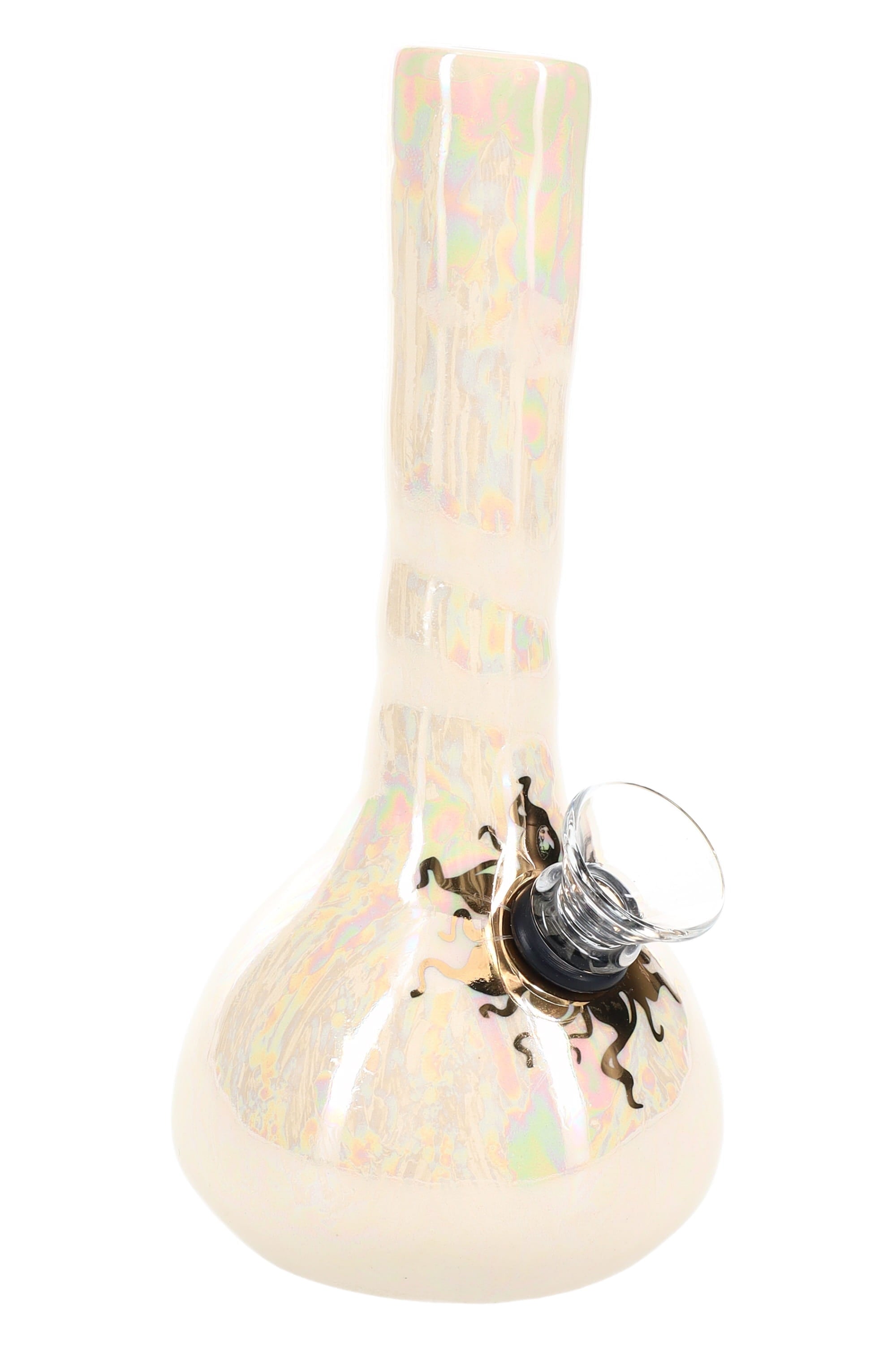 Ancient Creations Ceramics Mini Ceramic Water Pipe – 5″ – US-Made - Discreet Smoker