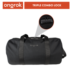Ongrok Carbon-lined Smell proof Duffle Bag - Discreet Smoker