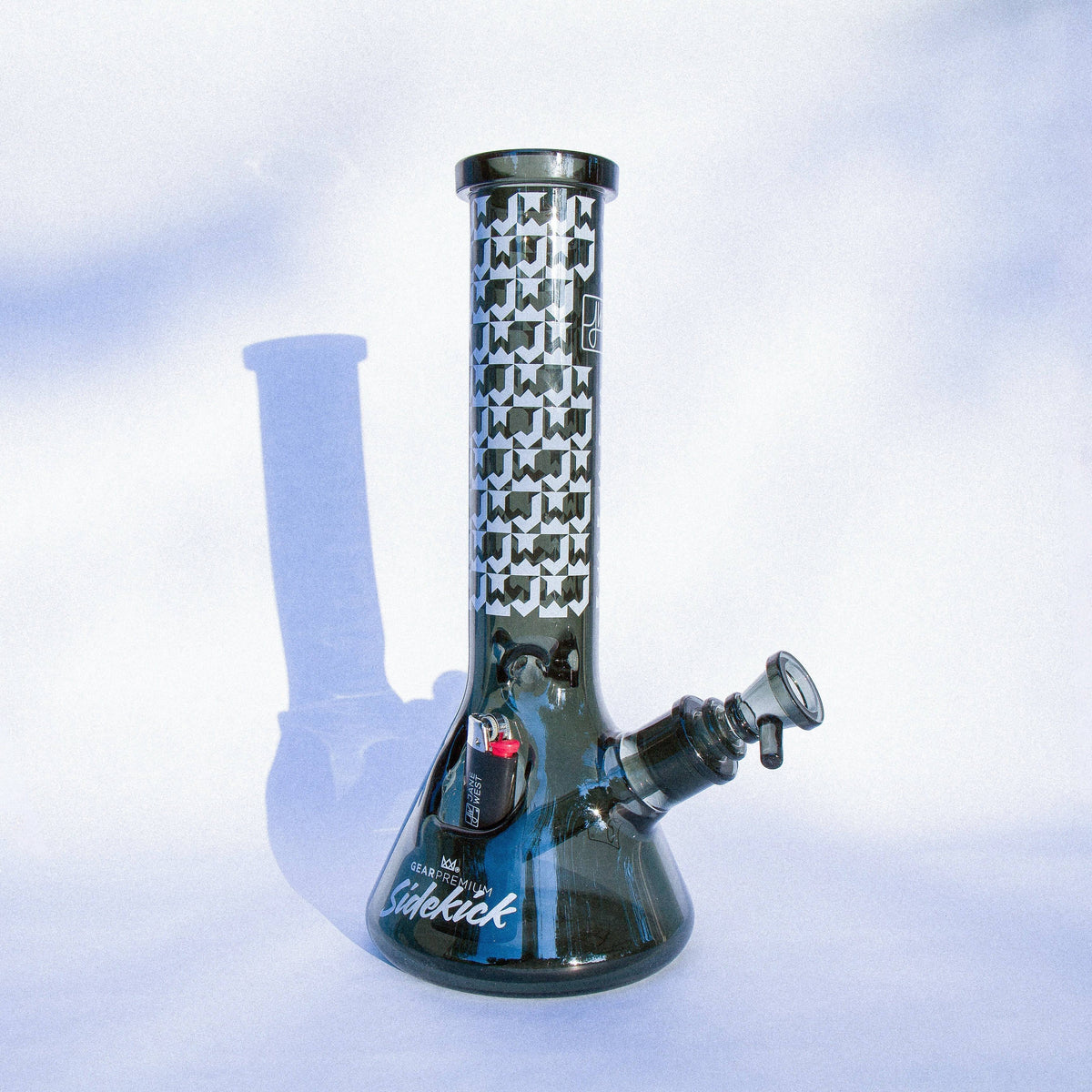 Jane West Limited Edition Sidekick Bong by GEAR Premium® - Discreet Smoker