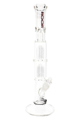 ROOR Tech 17″ Straight Shooter with Double Tree Percs – 5 mm Thick - Discreet Smoker
