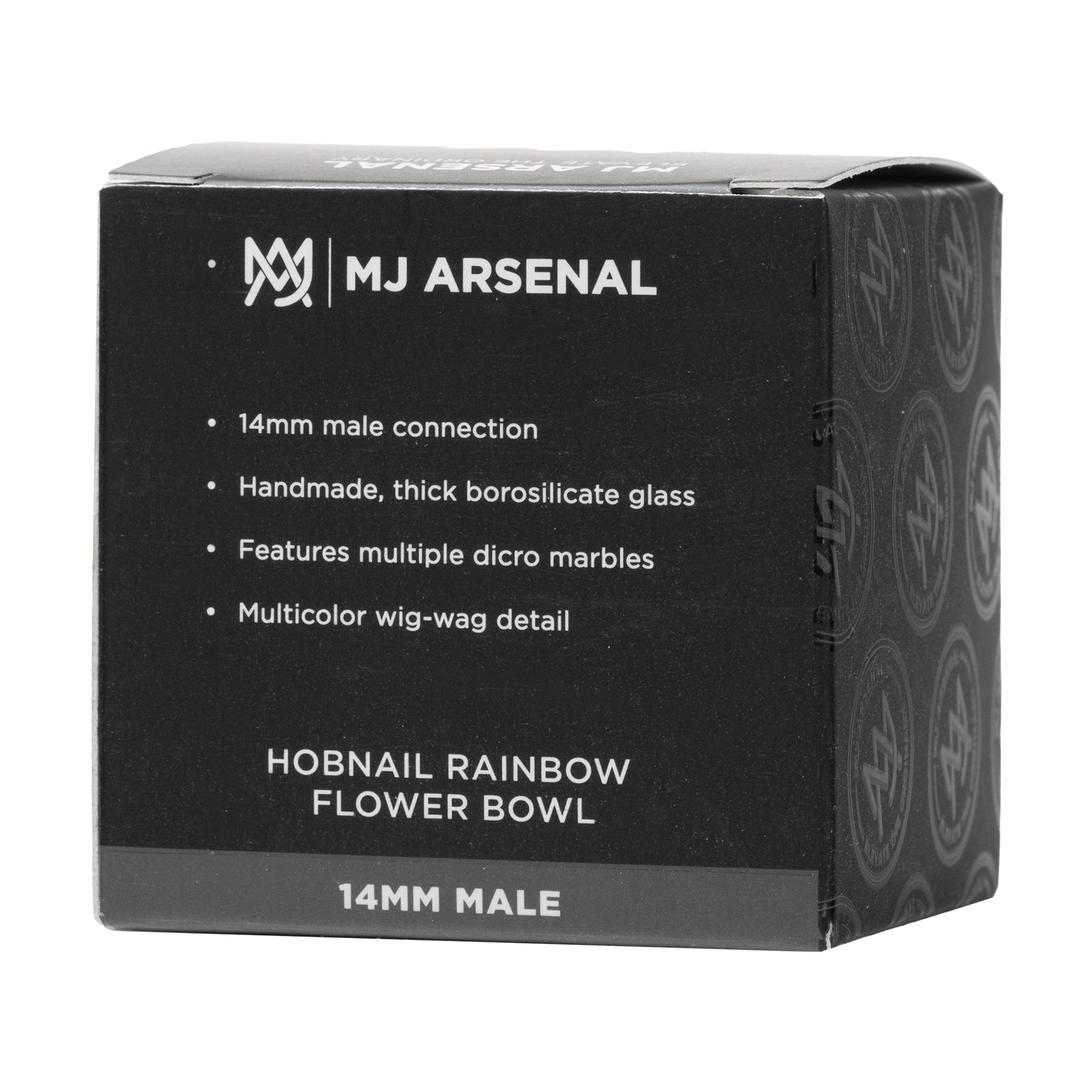 MJ Arsenal Hobnail Rainbow Bowl - Discreet Smoker