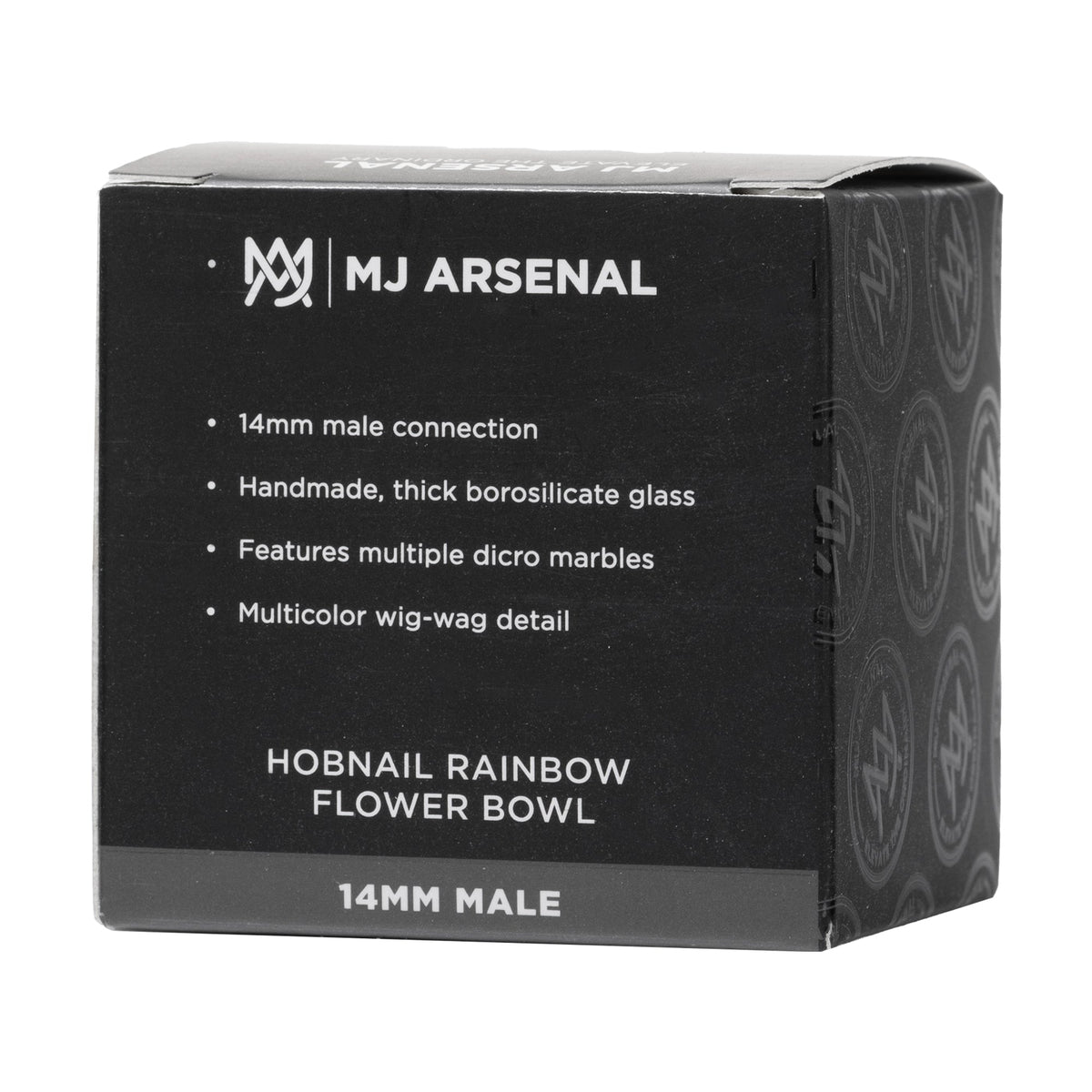 MJ Arsenal Hobnail Rainbow Bowl - Discreet Smoker