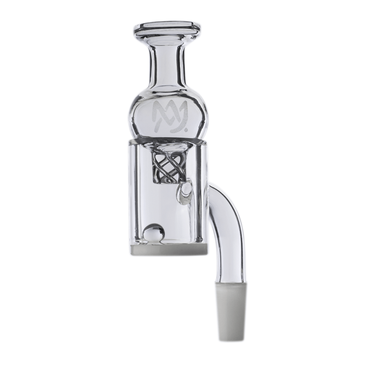 MJ Arsenal Premium Half Weld Opaque Quartz Banger - Discreet Smoker