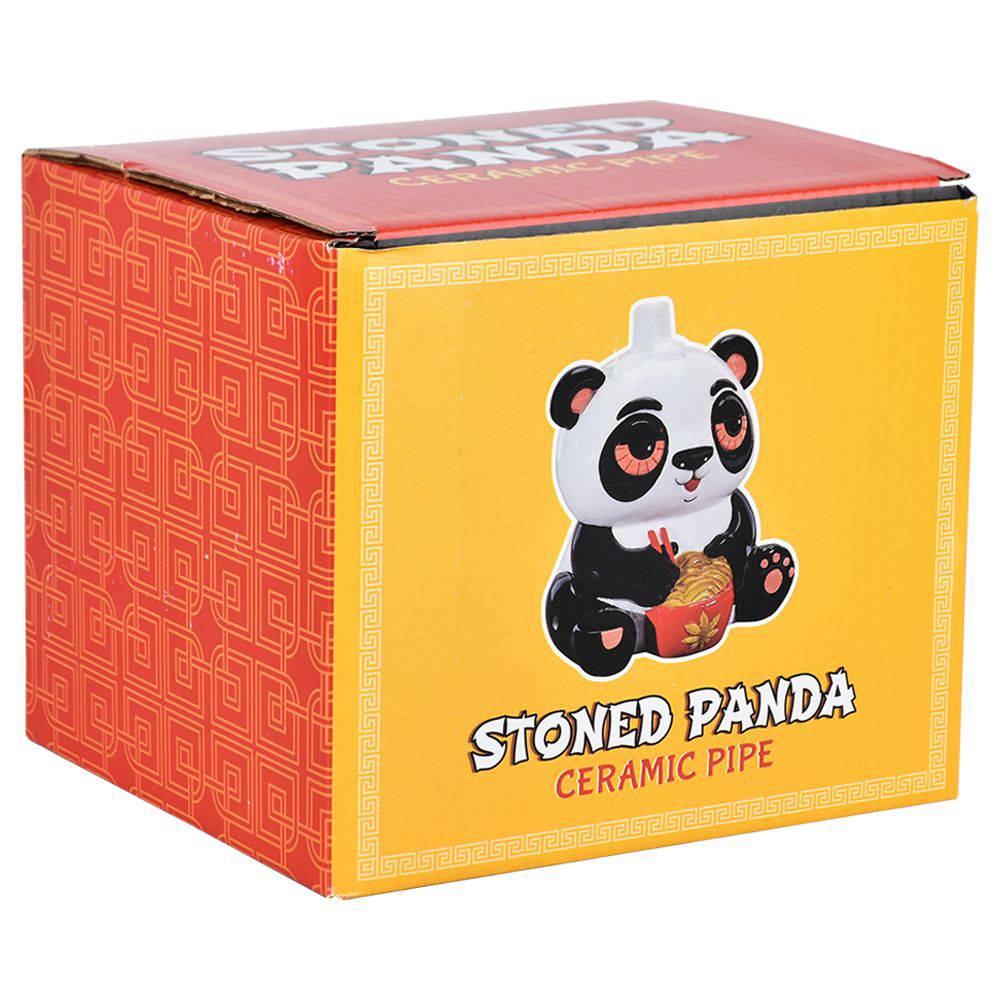 Stoned Panda Ceramic Hand Pipe - 5"