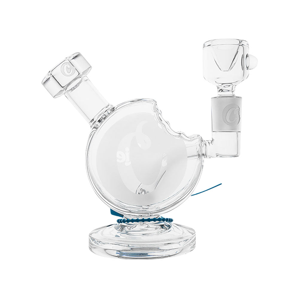 Cookies Bite Glass Bubbler - 5.75" / 14mm F - Discreet Smoker