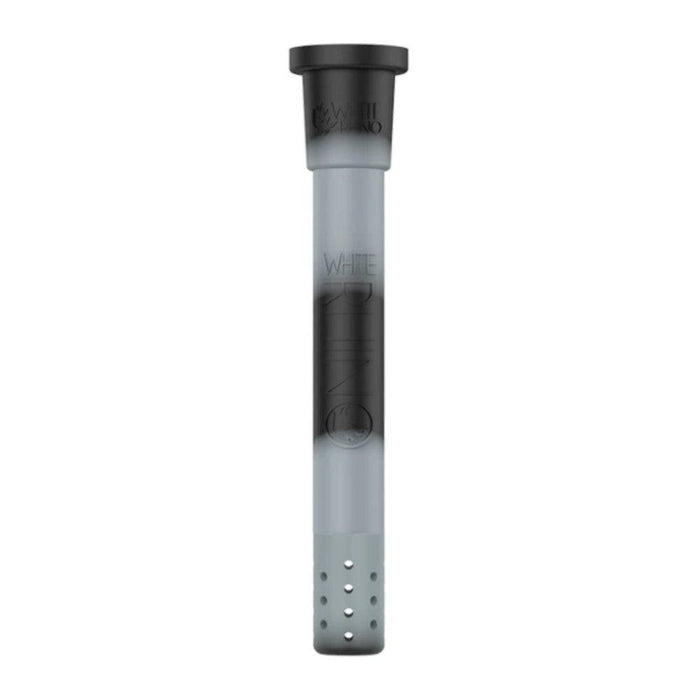 White Rhino Adjustable Silicone Downstem, White Rhino Black