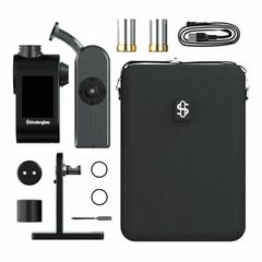 Stündenglass Modül + Dok Deluxe Travel Set - Gray Glass - Discreet Smoker