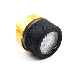 4 Piece Aluminum Herb Grinder | AITH v.I – OG - Repeat Pattern - Discreet Smoker