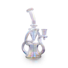 Showerhead Recycler Dab Rig 8" - Discreet Smoker