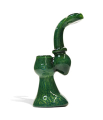 8 inch Green Premium Bubbler - Discreet Smoker