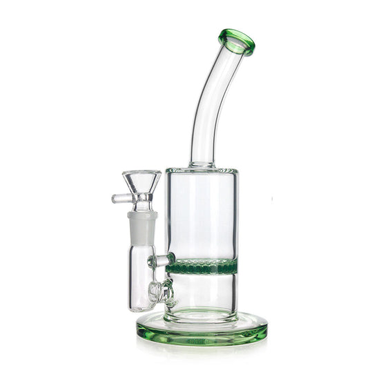 8.5 INCH HONEYCOMB PERC RIG - Discreet Smoker