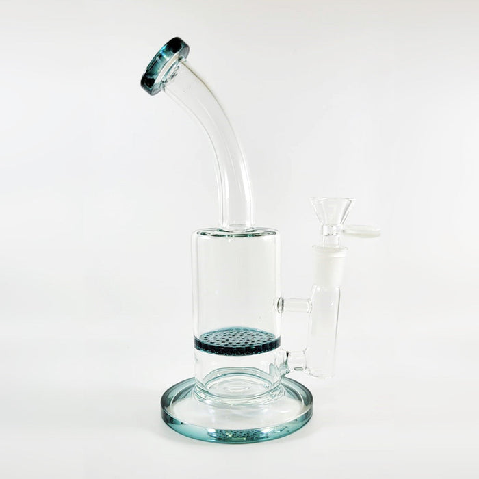 8.5 INCH HONEYCOMB PERC RIG, Lake Green