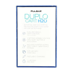 Pulsar DuploCart H2O Thick Oil Vaporizer w/ Water Pipe Adapter - Discreet Smoker