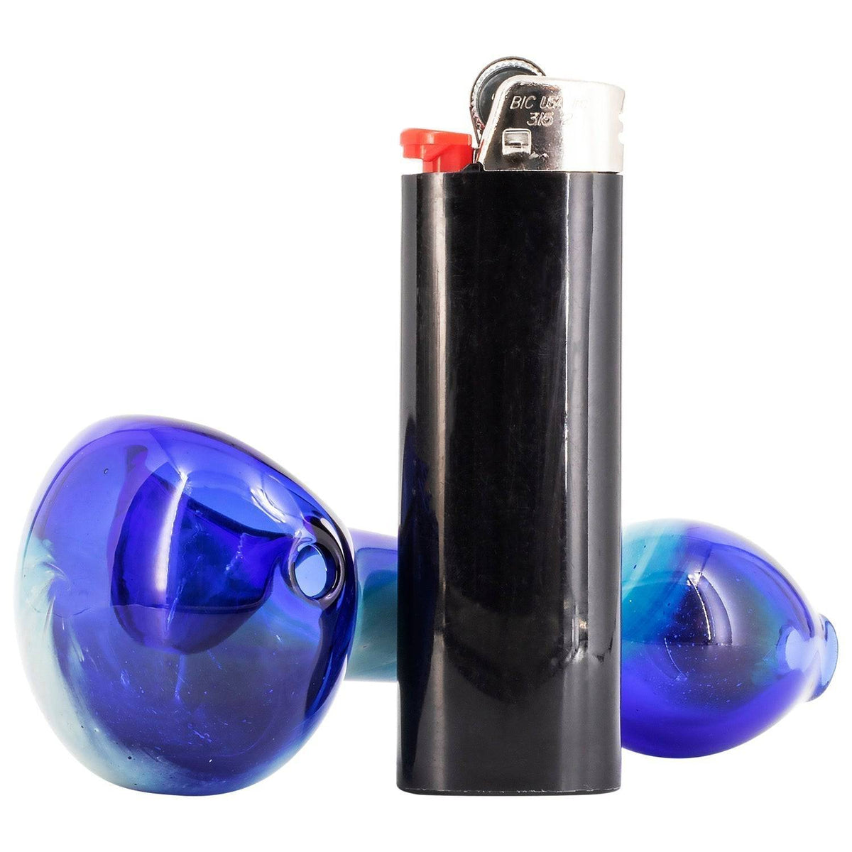 LA Pipes Fumed Galaxy Spoon - Discreet Smoker