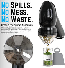 Mamba V2-55 Electric Portable Herb Grinder - Discreet Smoker