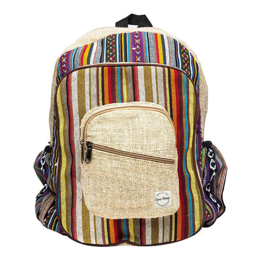 Core Hemp Large Backpack - ॐ Boho - Discreet Smoker