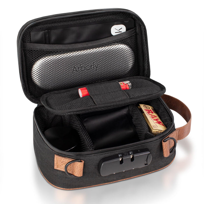 Discrete Smell Proof Storage Case, Black