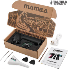 Mamba V2-55 Electric Portable Herb Grinder - Discreet Smoker