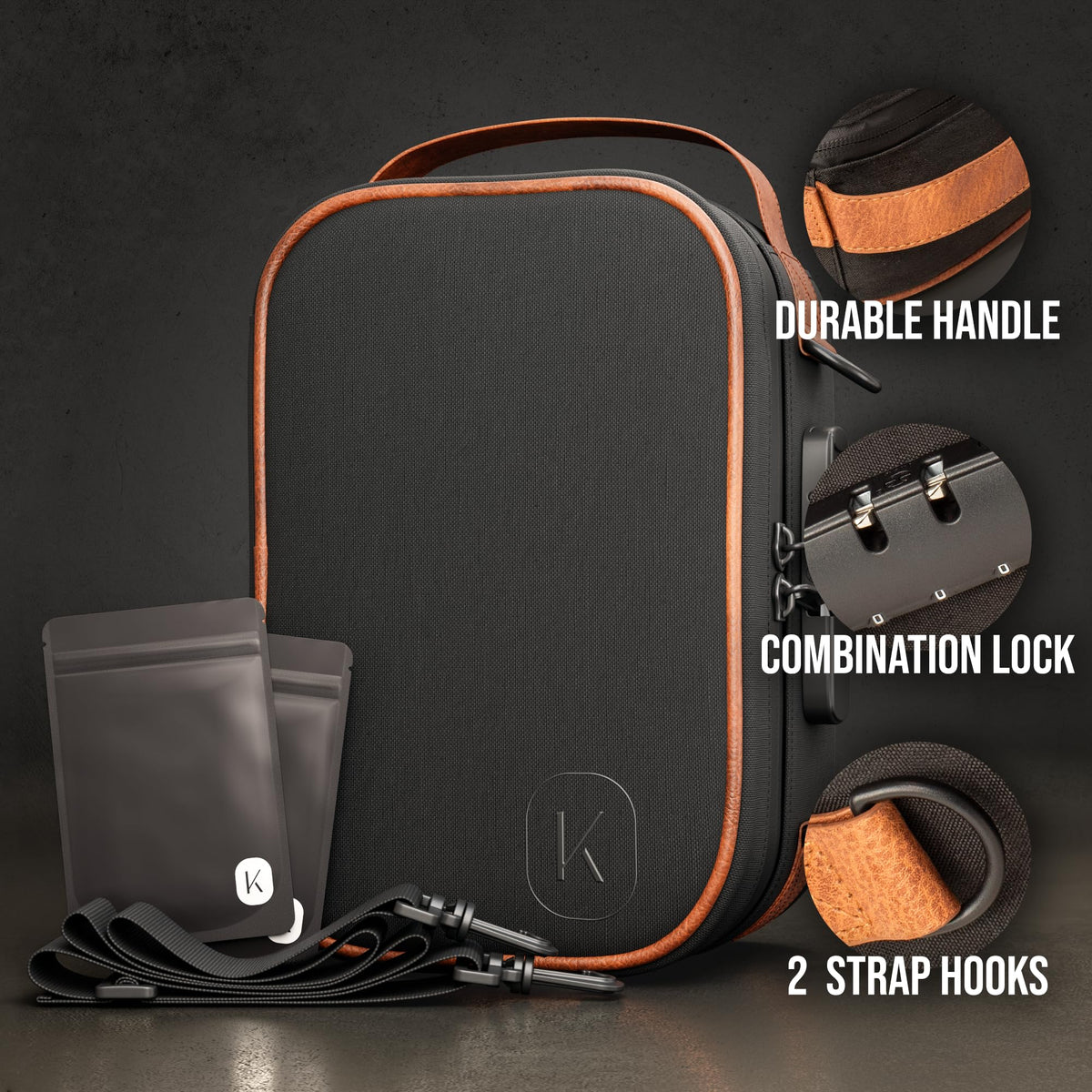 Discrete Smell Proof Storage Case - Discreet Smoker