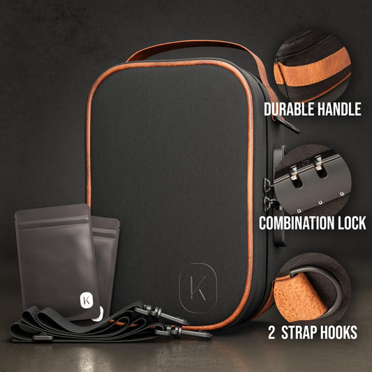 Discrete Smell Proof Storage Case - Discreet Smoker