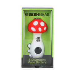 SeshGear Mushroom 510 Vape Battery | 550mAh - Discreet Smoker