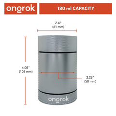 Ongrok Aluminum Metal Storage Jar - Discreet Smoker