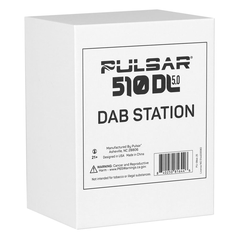 Pulsar 510 DL 5.0 Dab Station - Glass/Base/Downstem - Discreet Smoker