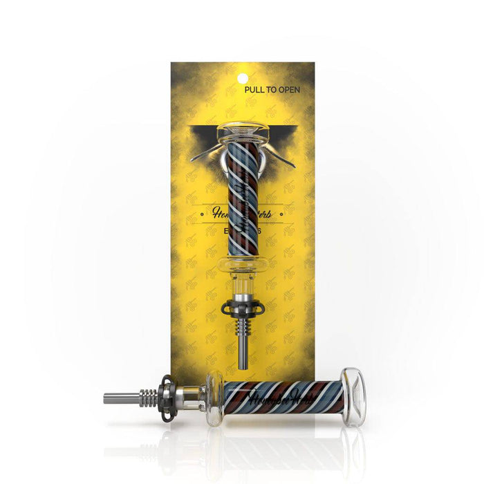 CANDY STRIPPED NECTAR COLLECTOR, Blue/Red
