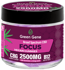 Green Genie Organic CBD Infused Mood Based Vegan Gummies - (625MG - 2500MG) - Discreet Smoker