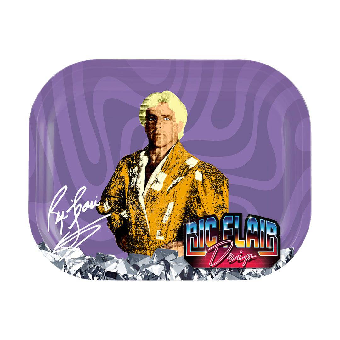 Ric Flair Drip Rolling Trays - Discreet Smoker