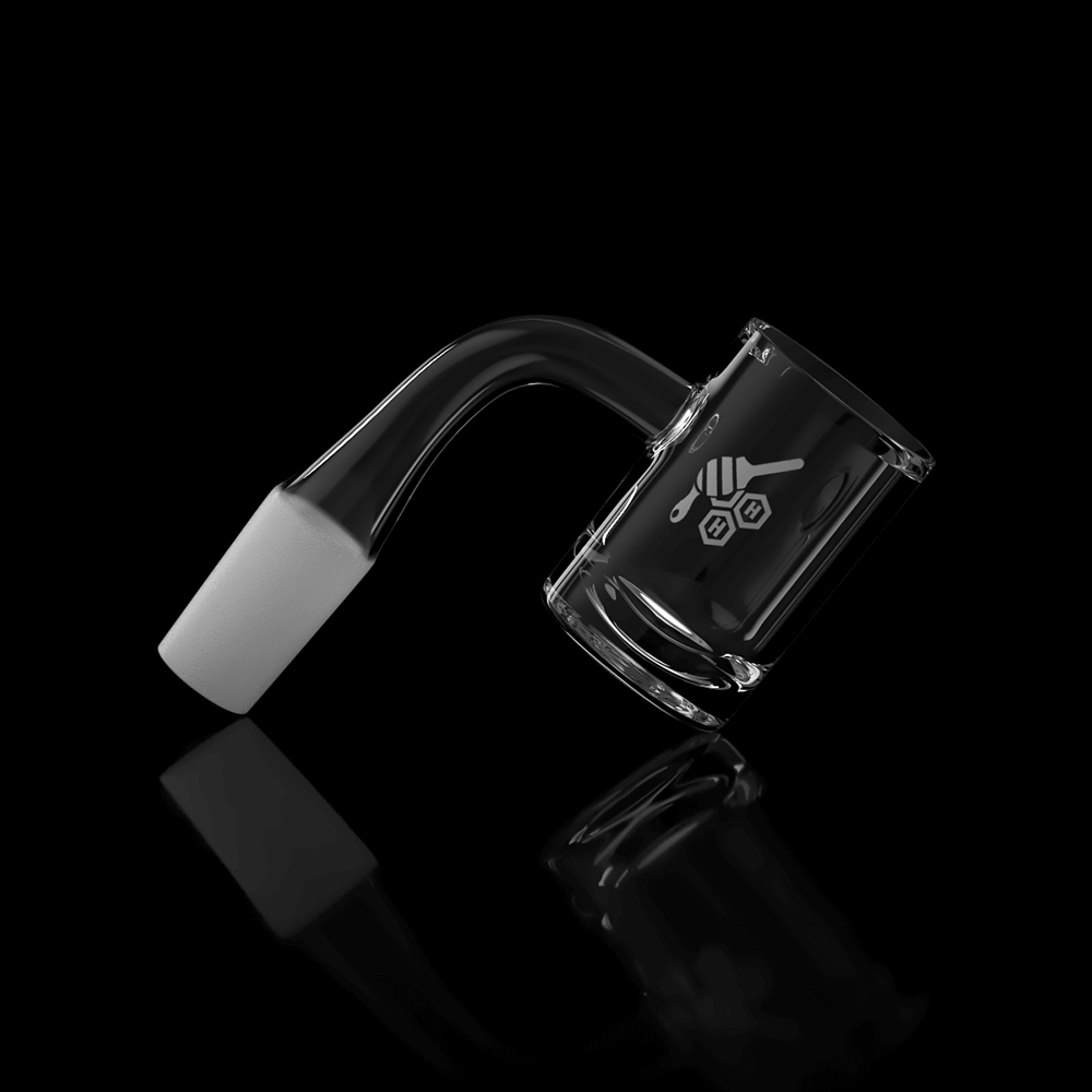 HONEY HYBRID QUARTZ BANGER - 90° DEGREE | YL - Discreet Smoker