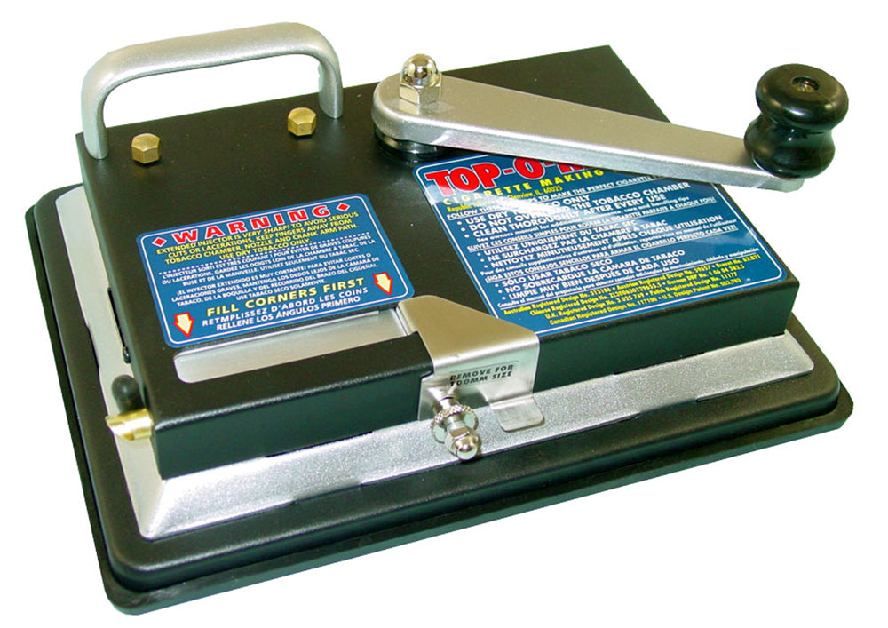Top-O-Matic Hand Powered Cigarette Injector - Discreet Smoker