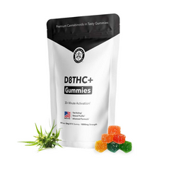 D8THC+ Gummies - Discreet Smoker