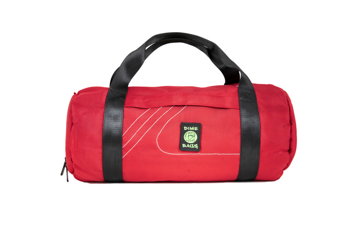 Dime Bags Duffle Tube Bag, Crimson
