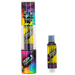2.25-Gram Grandaddy Purps THCA + D8 Live Resin Cartridge