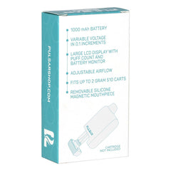 Pulsar 510 DL 5.0 Precision Voltage Control LCD Screen Vape Bar | Thermo Series | 1000mAh - Discreet Smoker