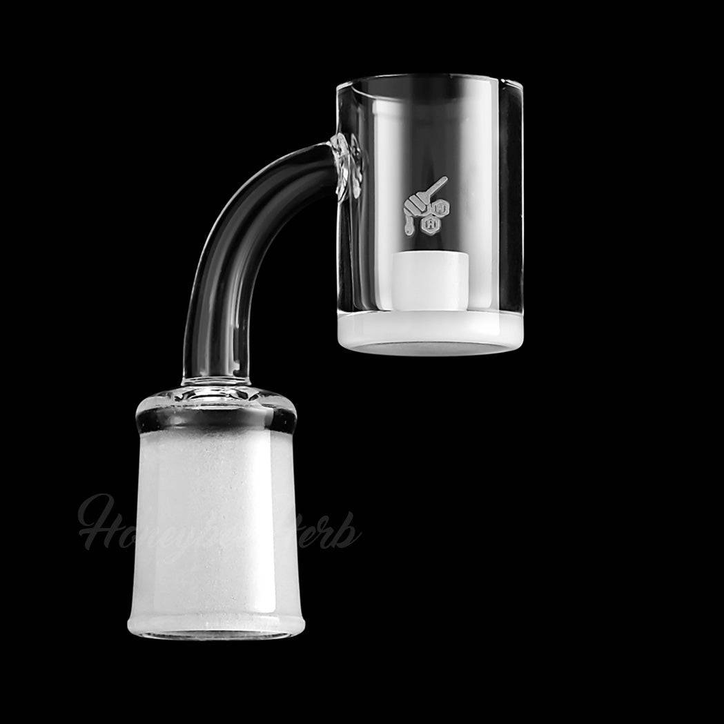 HONEY & MILK CORE REACTOR QUARTZ BANGER - 90° DEGREE | YL - Discreet Smoker