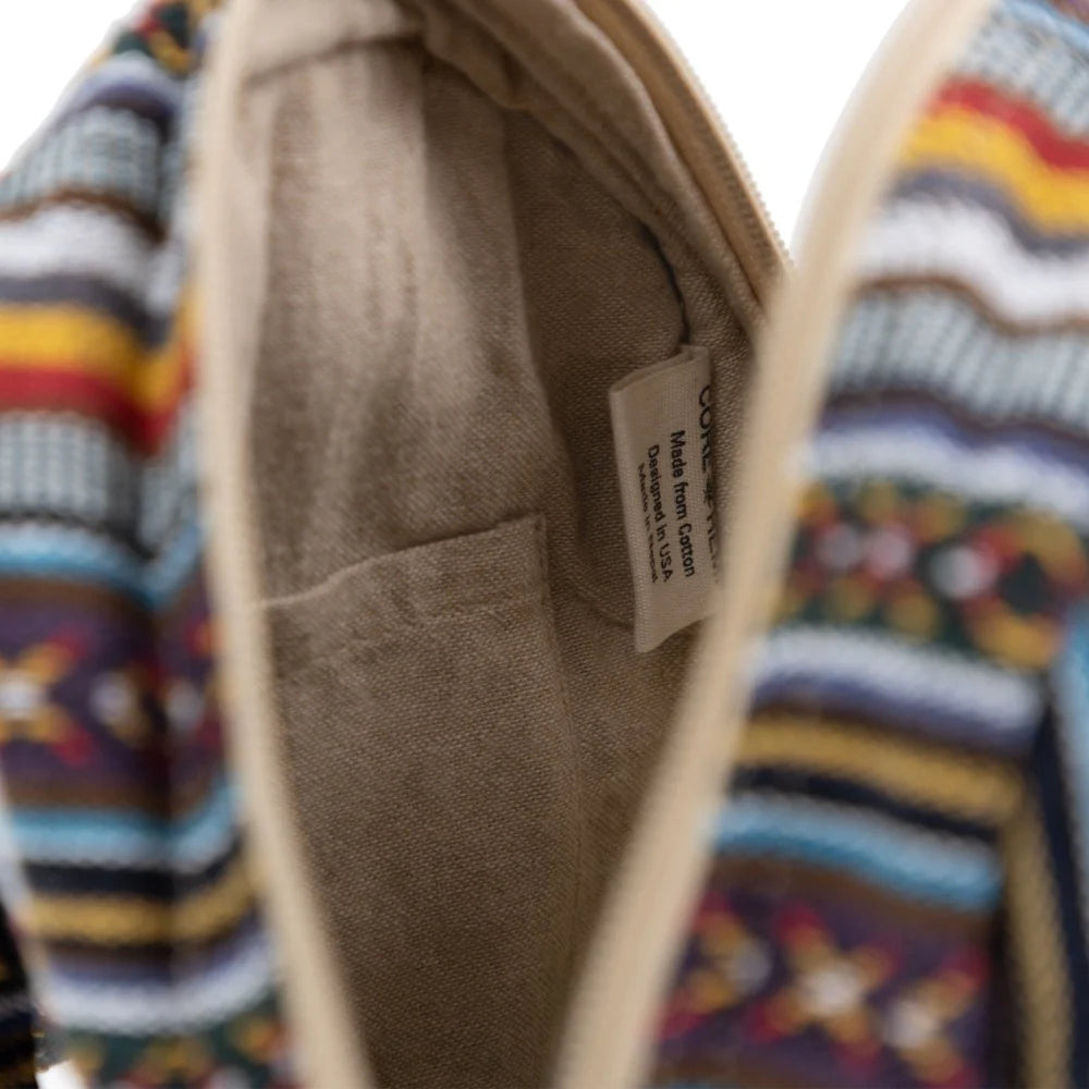 Core Hemp Mini Backpack - ॐ Boho - Discreet Smoker
