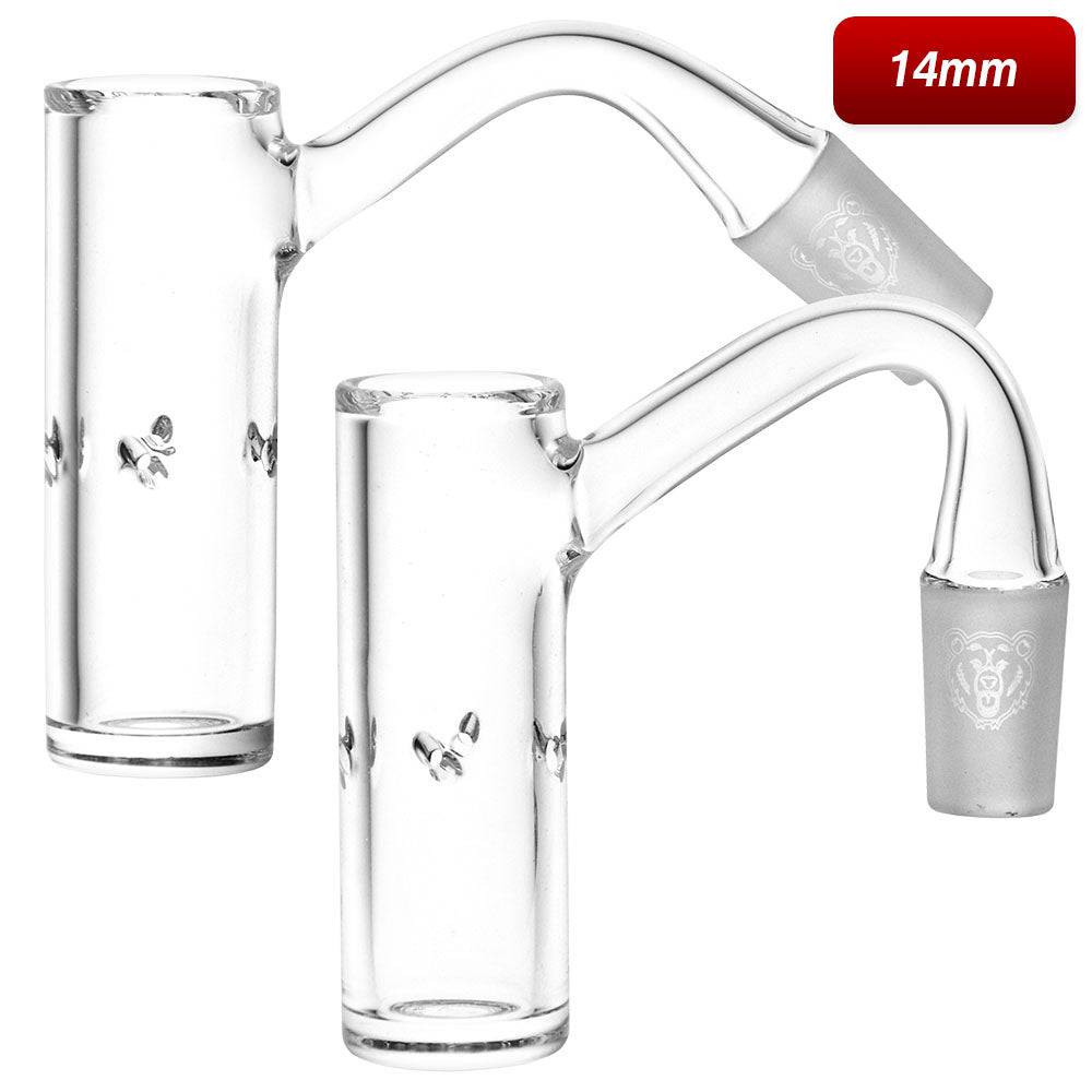Bear Quartz Lowrider 22mm Banger | 14mm M - Discreet Smoker