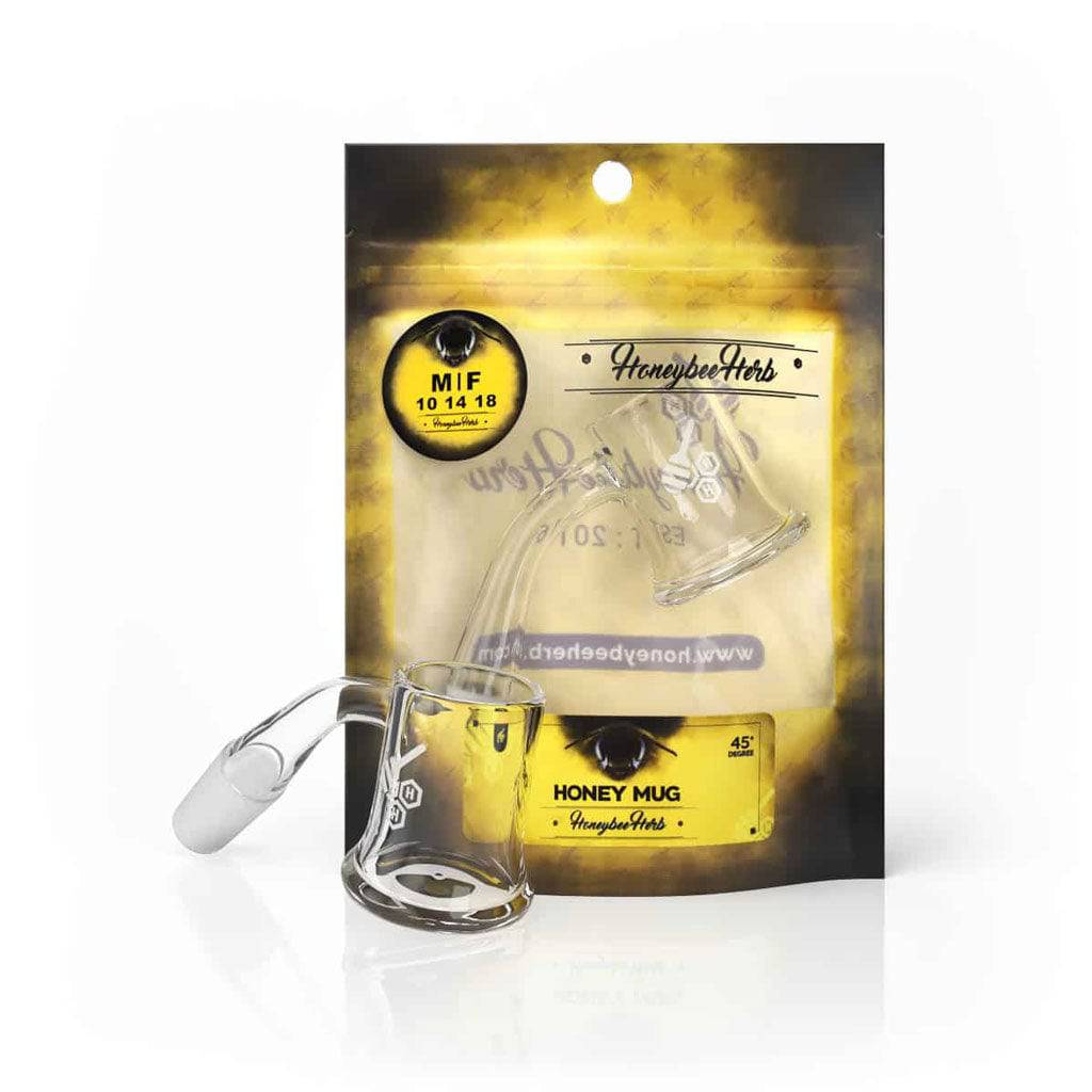 HONEY MUG QUARTZ BANGER - 45° DEGREE | YL - Discreet Smoker